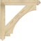 Ekena Millwork Imperial Arts & Crafts Rough Sawn Bracket, Douglas Fir, 4"W x 34"D x 34"H BKT04X34X34IMP03RDF - alternate 3